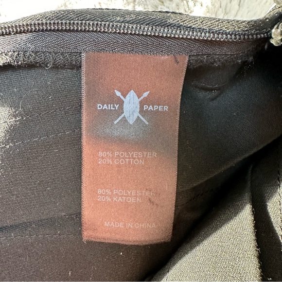 Daily Paper Black Etape Pleated Skirt Size XS - Picture 4 of 8